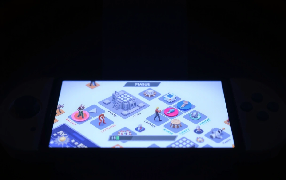 Mobile Gaming Interface